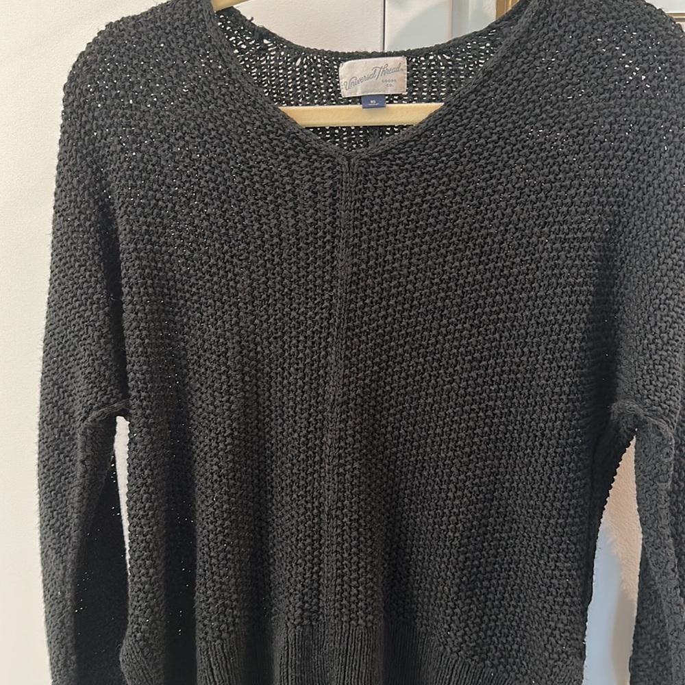 Target Universal Thread Womans Black Sweater Only… - image 2